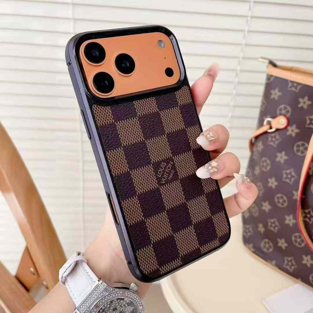 Coque de téléphone tendance, compatible avec iPhone 17 Pro Max/16 Pro Max/15 Pro Max, style classique antichoc