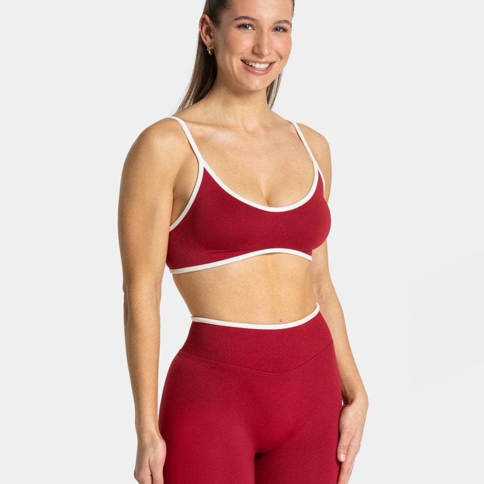 Color Block Seamless Fitted Yoga Sports Vest And Shorts Set A Hot Selling Item