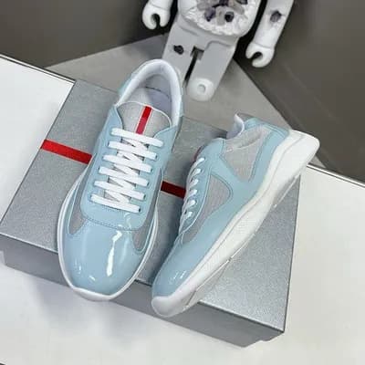 Chaussures de course polyvalentes en cuir verni véritable de haute qualité pour l'été 2025 de la Coupe des Amériques