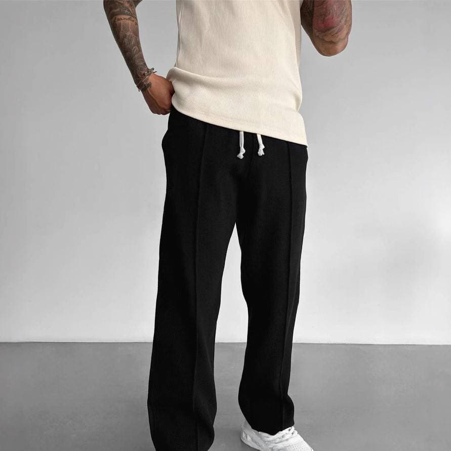Men's Clothing Pants Fitness Drawstring Pants Suitable For Sports And Casual Wear Sweatpants