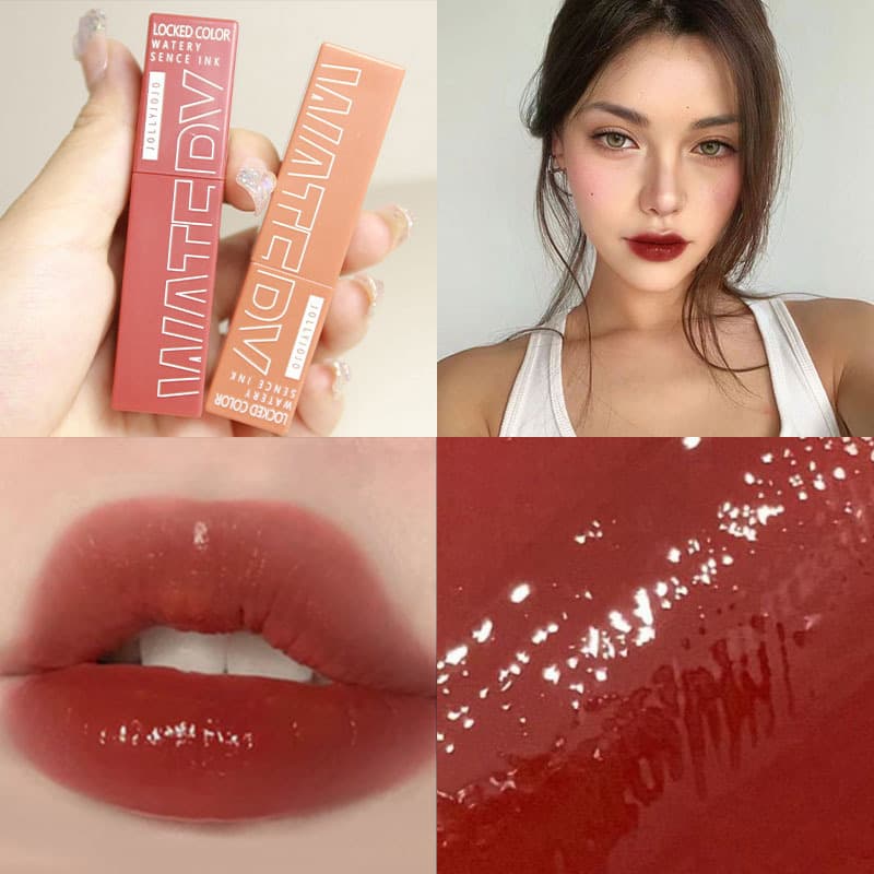 JOJO mirror lip glaze water-gloss glass lip moisturizing pout lip lipstick makeup lip gloss wholesale