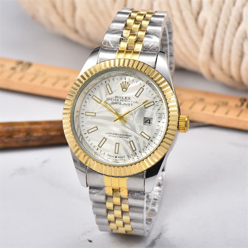 Montre à Quartz pour hommes, marque supérieure, mode affaires loisirs, journal cinq perles, étanche, calendrier, bracelet en acier