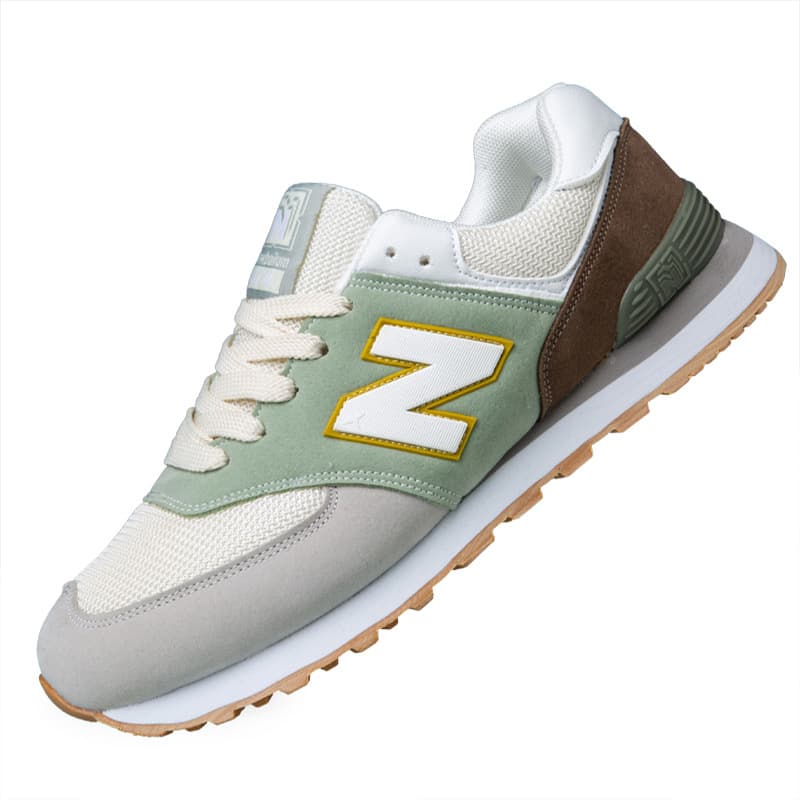 Nouveau modèle 574 Couple Casual Live Fashion Trend N-Word Sports Chaussures de course 2025
