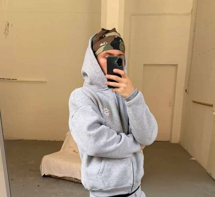 Survêtements pour hommes, survêtements SUVENE européens et américains, tendance de la rue, hip-hop, fermeture éclair, ample, couleur unie