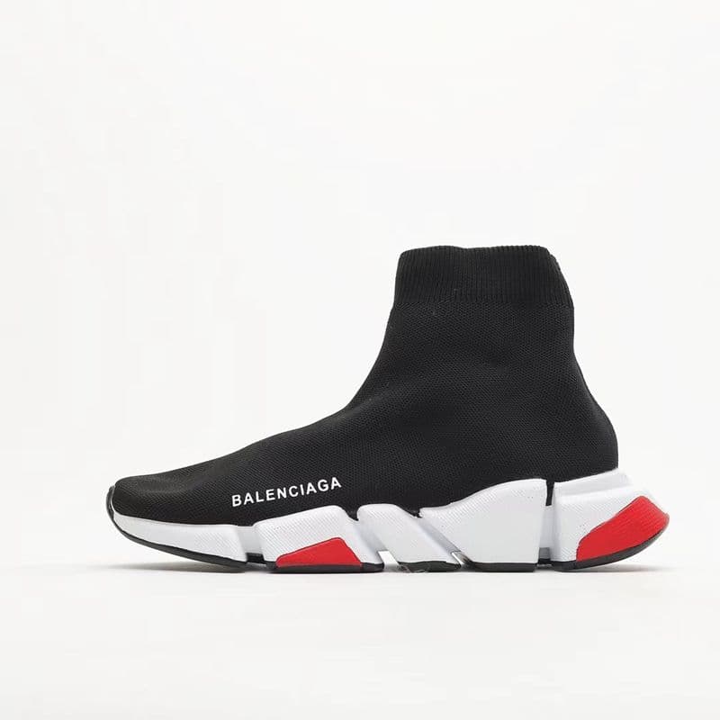 Chaussette Chaussures Hommes Femmes Graffiti Blanc Noir Rouge Beige Rose Semelle Transparente À Lacets Jaune Fluo Chaussettes Speed Runner Baskets P