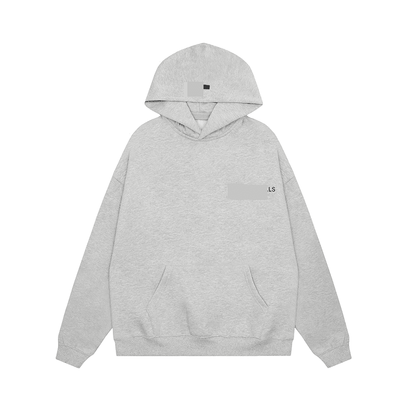 Veste à capuche floquée en velours pour homme, double ligne, marque américaine tendance