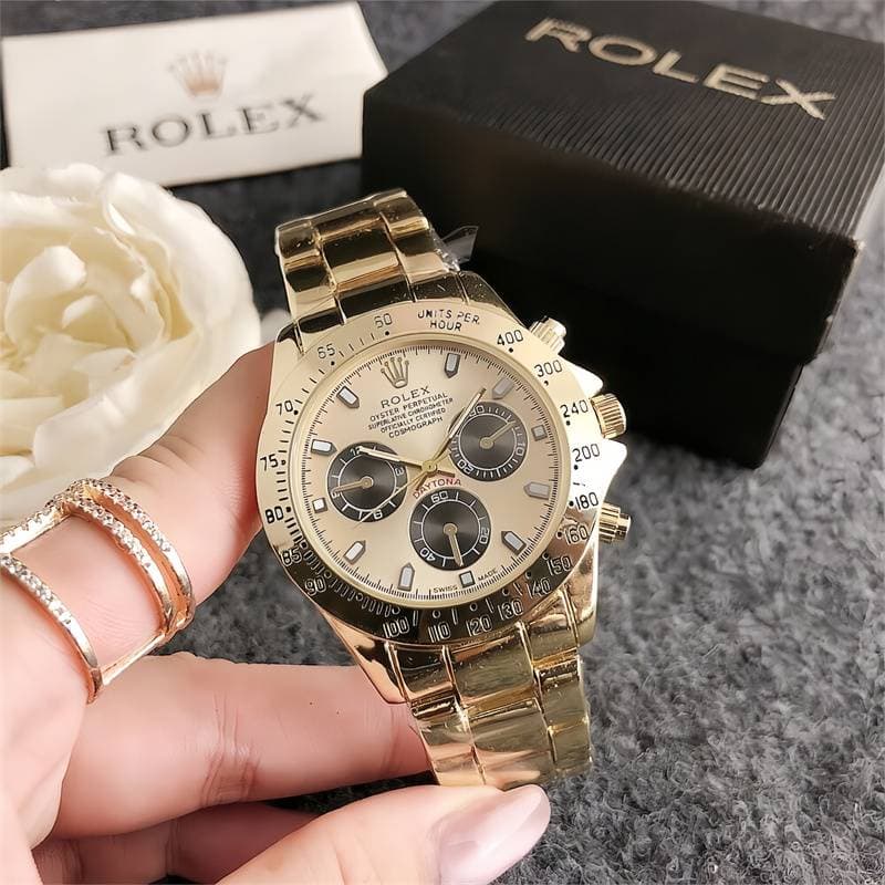 【Marque de luxe】 Montre à quartz étanche à plusieurs cadrans pour hommes d'affaires et de loisirs de mode rétro