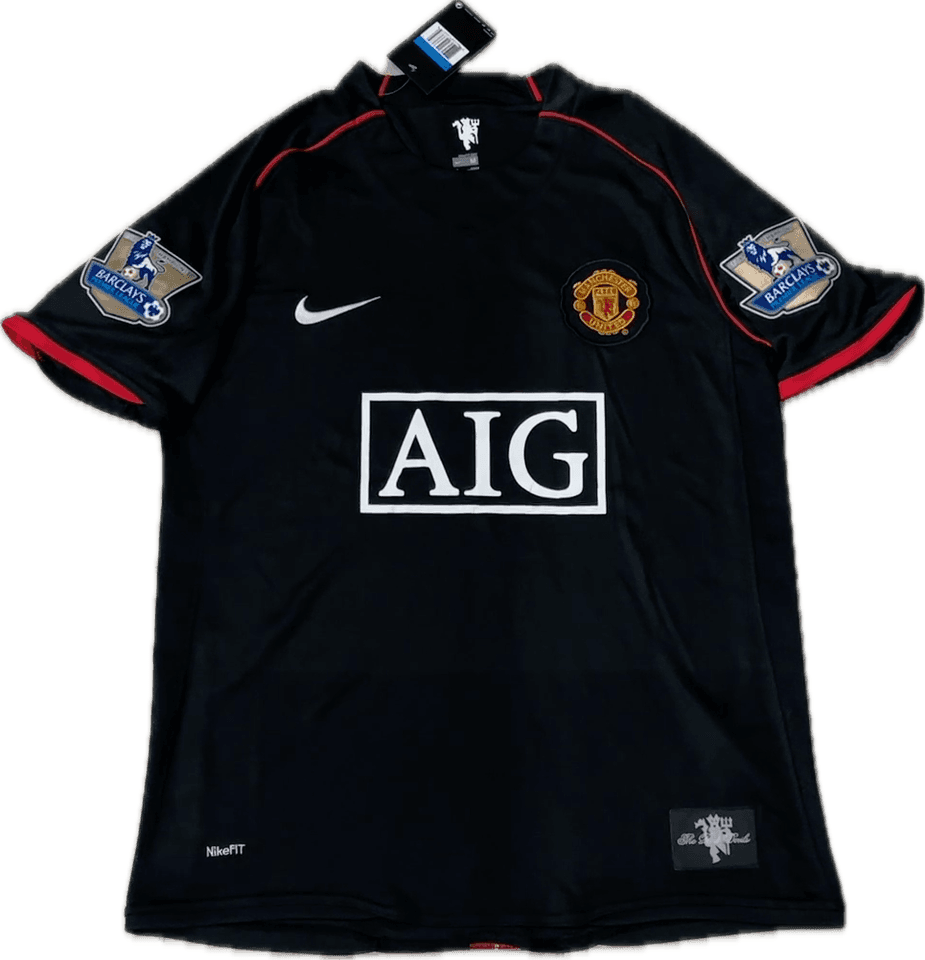 Cristiano Ronaldo #7 Manchester-United 08/09 Away Men's Soccer Jersey - S, M, L, XL 2XL