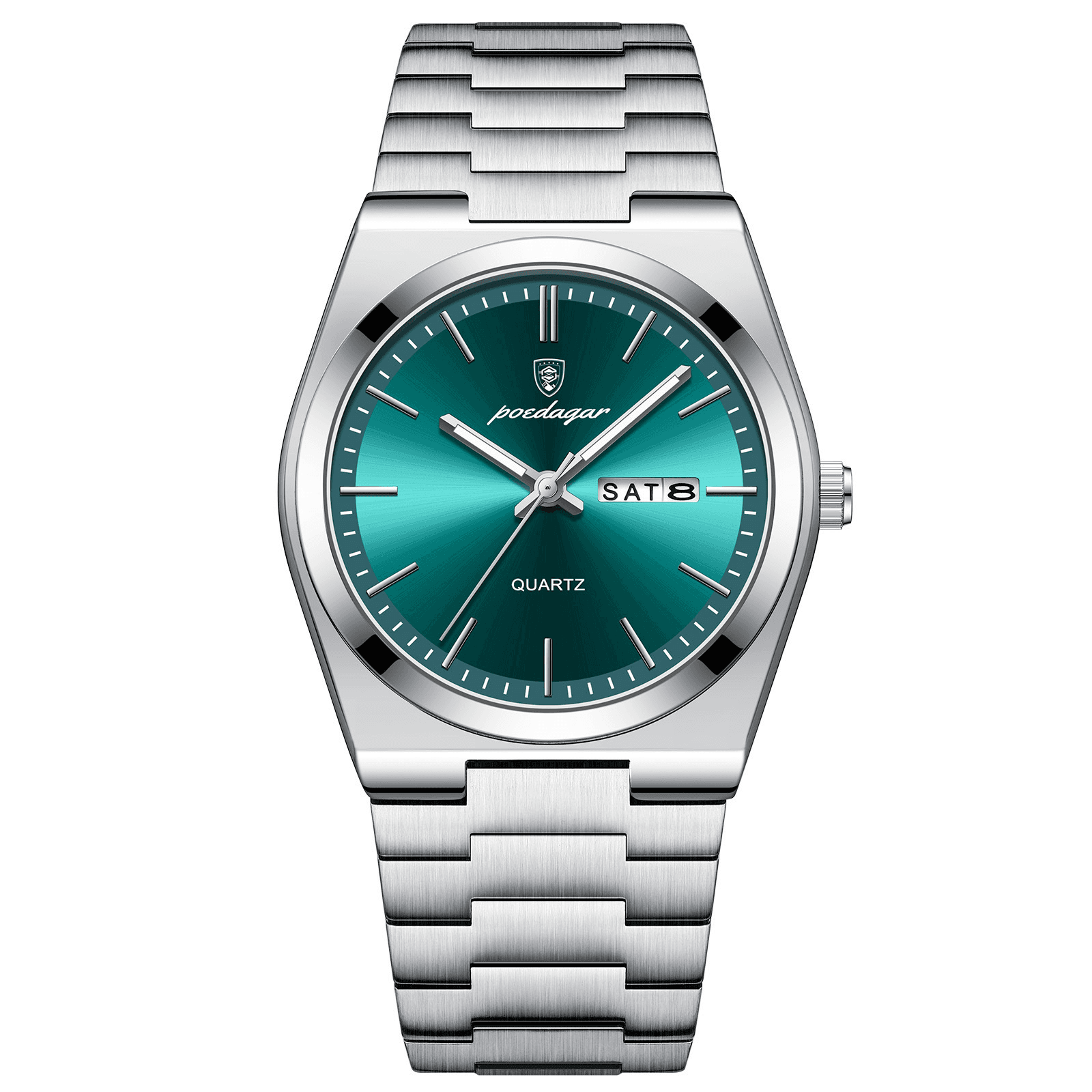 Men's Watches Ultra-thin Men's Watch Waterproof Luminous Quartz Watch Live Broadcast Fashion Business Calendar Function Large Dial