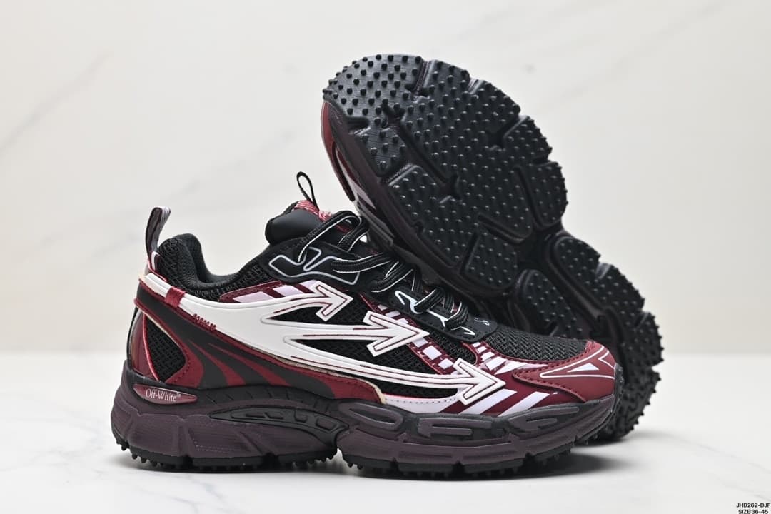 Chaussures de course athlétiques unisexes Be Right Back d'Off-White, baskets décontractées et colorées pour adultes