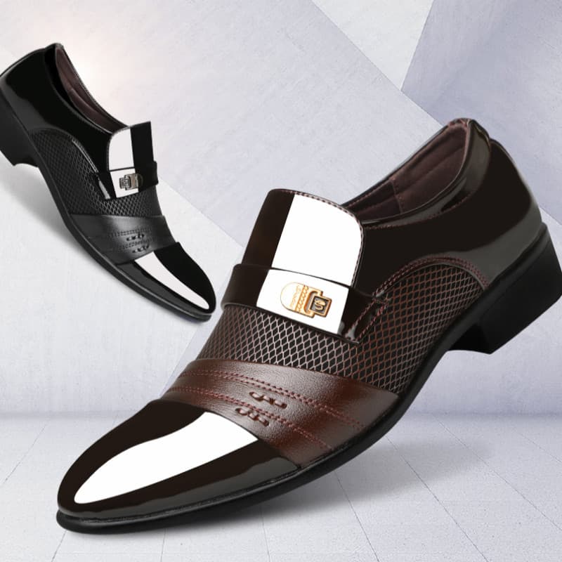 Men's Shoes Spring and Autumn New Men's Shoes Business Formal Men's Leather Shoes Large Size British Casual Shoes Men's Shoes