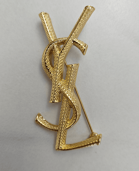 Broche vintage en métal en forme de serpent et de peuplier, haut de gamme, pour femme