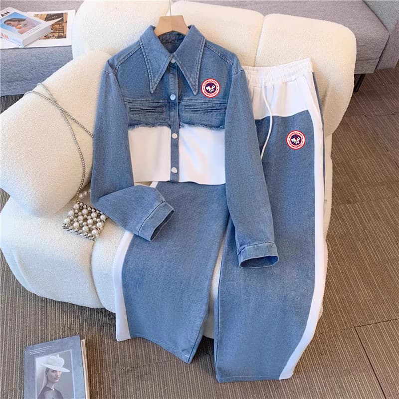 New Women's Clothing Hot Selling High-Quality Casual Sports Conservative Long-Sleeved Trousers Set