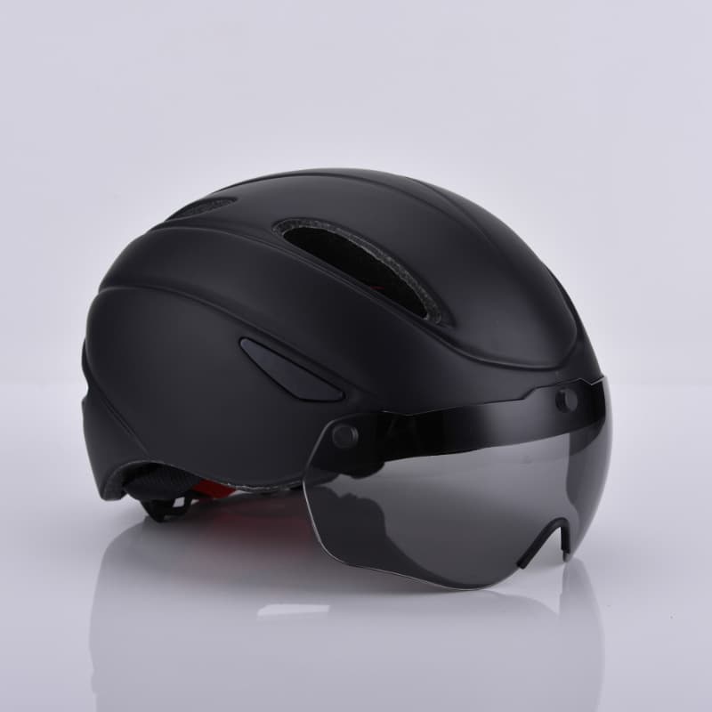 Magnetic Goggles Helmet Men's And Women's Mountain Road Bicycle Helmets One Piece Cycling Helmet Equipment