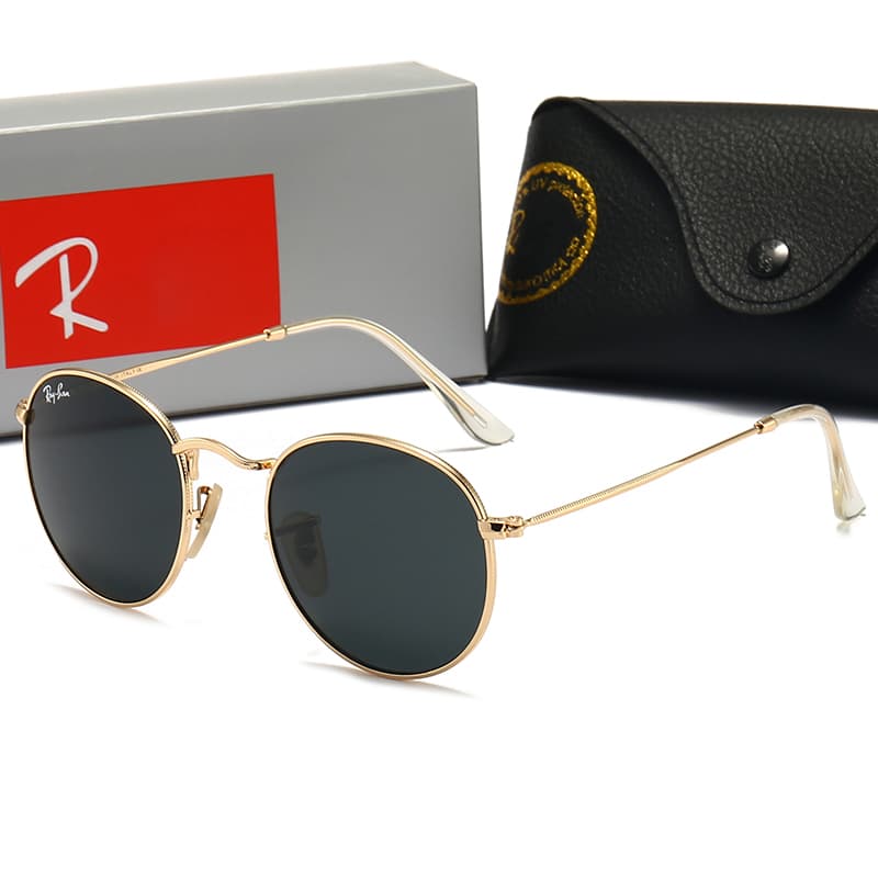 Lunettes de soleil en verre pour hommes et femmes, tendance, décontractées, pour sortir du miroir