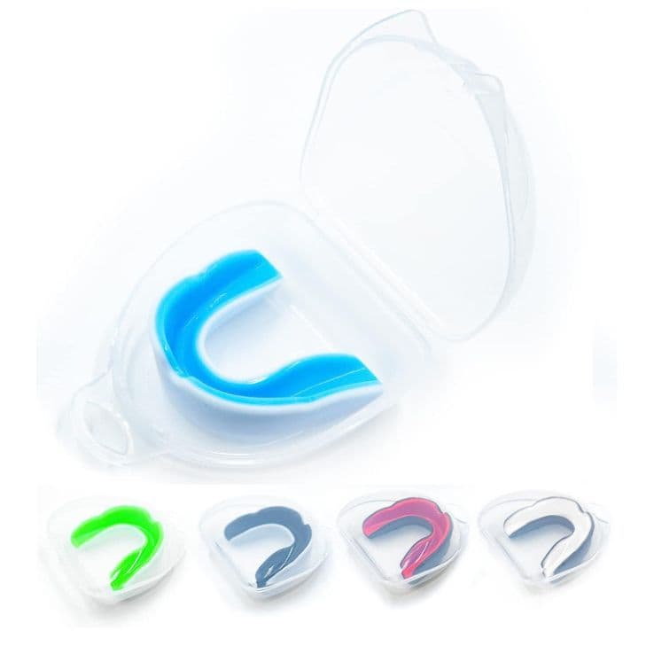 Sports Mouth Guards, Sanda Taekwondo Boxing Sports Protective Gear, Adult Silicone Mouth Guards, Toothpicks, Anti-friction Mouth Guards