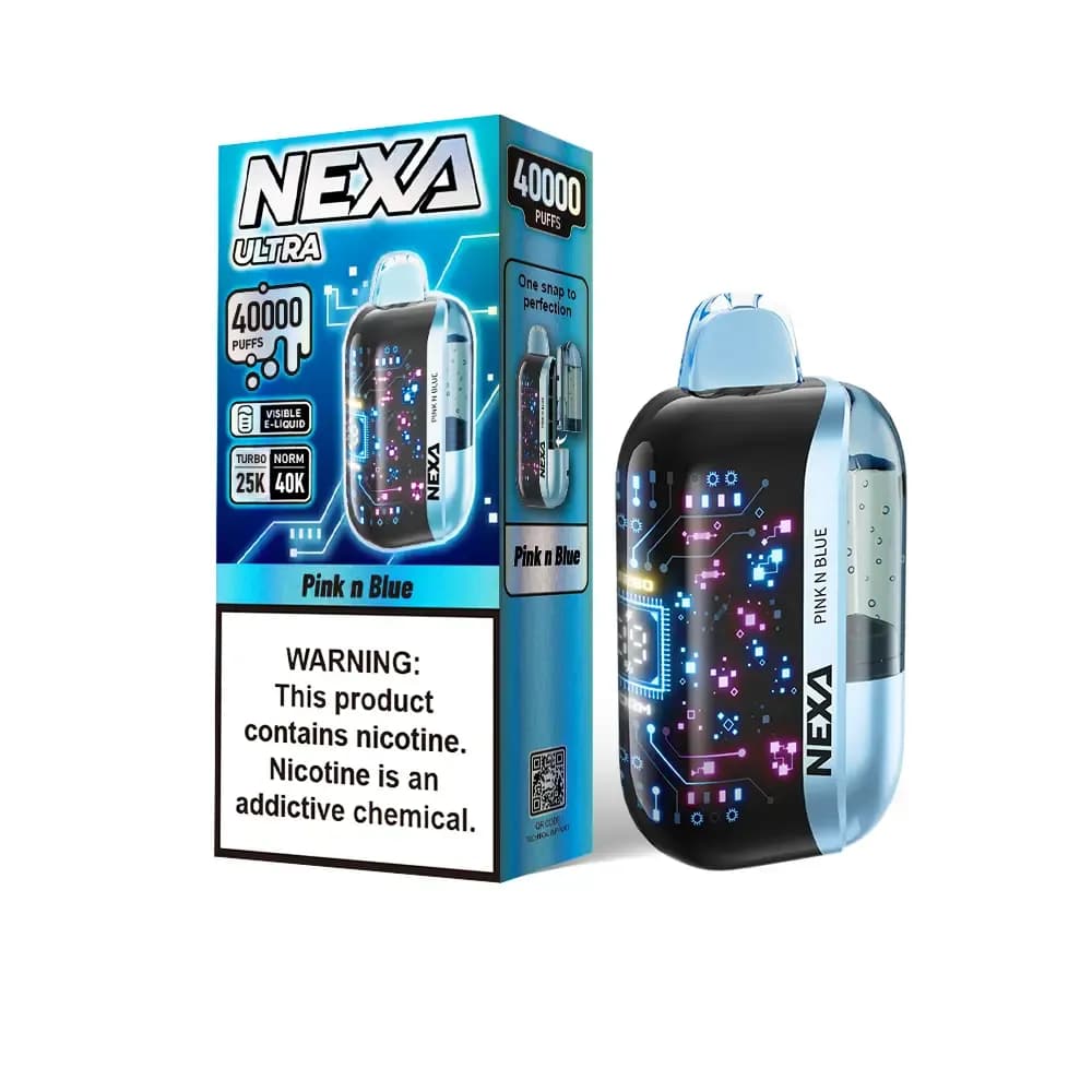 Kit de vape jetable Nexa Ultra 40K (800 mAh, 20 ml, 40 000 bouffées) (entrepôt UE)