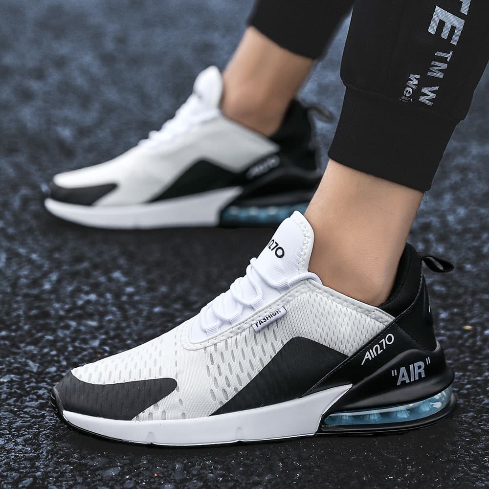 New Autumn/Summer Men's Large Sports Casual Fashion Board Breathable Running Mesh Trendy Shoes
