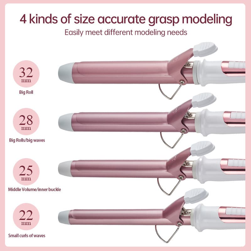New Iron For Curly Hair, Short Hair Magic Tool, Large Electric Curling Iron, Salon Makeup Artist, Small Fine Curl
