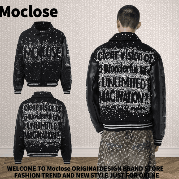 Men's Clothing Autumn And Winter Outdoor Letter Hot Diamond Casual Loose Men's And Women's Cotton Thick Warm Jacket