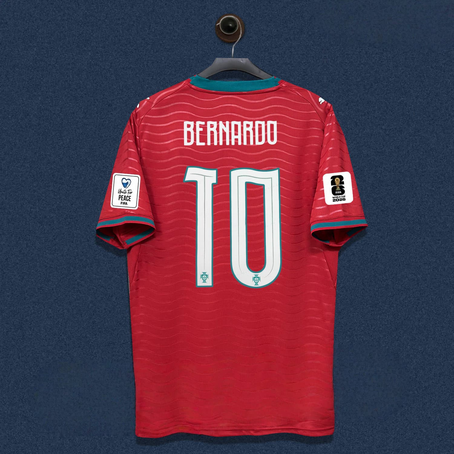 26 27 Portugal maillot de Football à domicile 2627 RONALDO B.FERNANDES RAFA LEAO maillot vêtements T-shirt 2026 2027 maillots Portugal