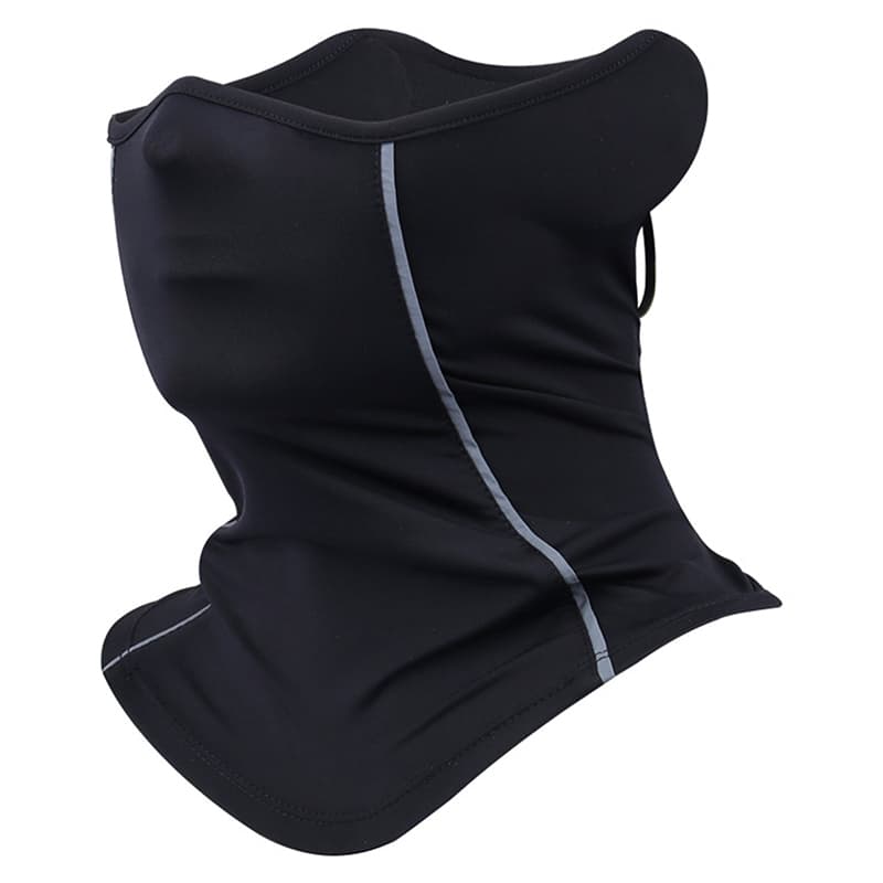 Fashion Women/Men Reflective Nigh Riding Half Face Mask Ice Silk Sunscreen Dust-Proof Neck Collar Scarf Sports Icicle Silk Sunscreen Face Mask