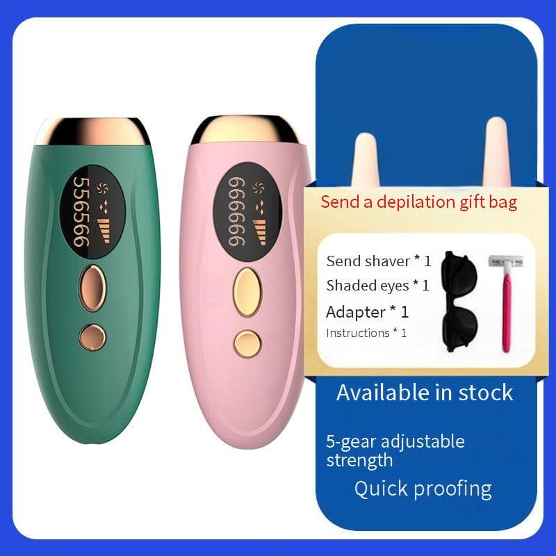 Epilator Home Photorejuvenation Portable Handheld Face And Body Painless Strong Pulse Home Laser Hair Removal Device IPL
