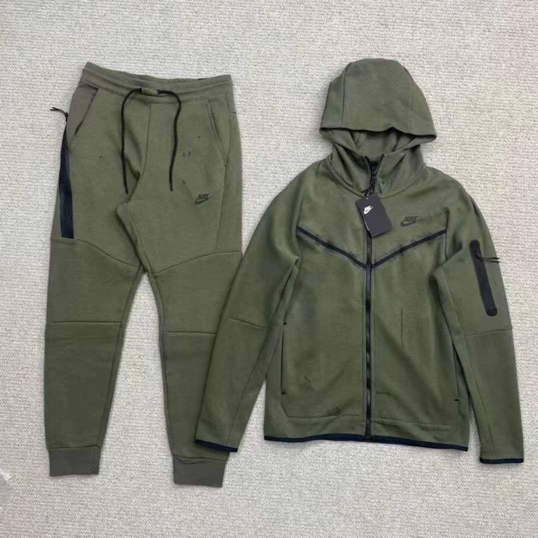 Ensemble de manteau coupe-vent à capuche en tricot sans couture pour homme, style décontracté avec fermeture éclair, nouvelle collection printemp