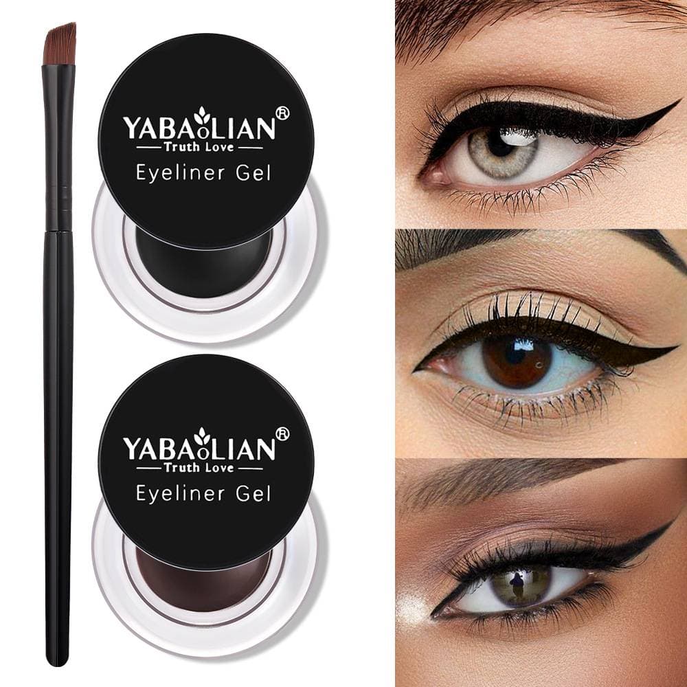 “3PCS"Eyeliner Cream Lasting Set Eyeliner Cream Beginner Eyeliner Cream