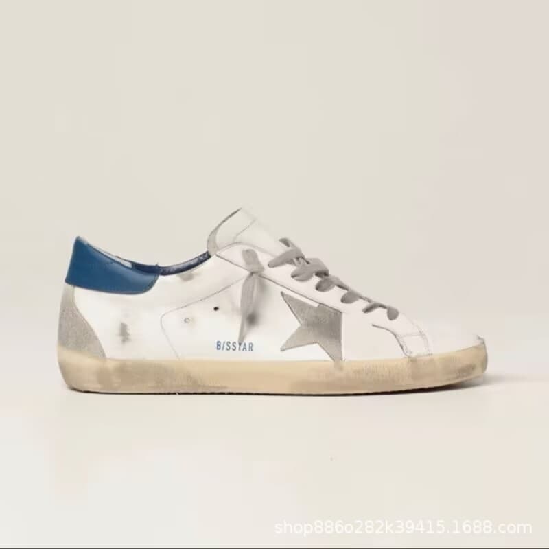 Baskets plates unisexes blanches en cuir véritable, style coréen, chaussures décontractées et confortables