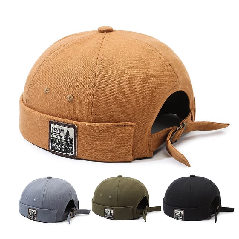Unisex Hat Beanie Hat Landlord Hat Male Street Hipster Hip Hop Hat Male Vintage Hat Sailor Hat