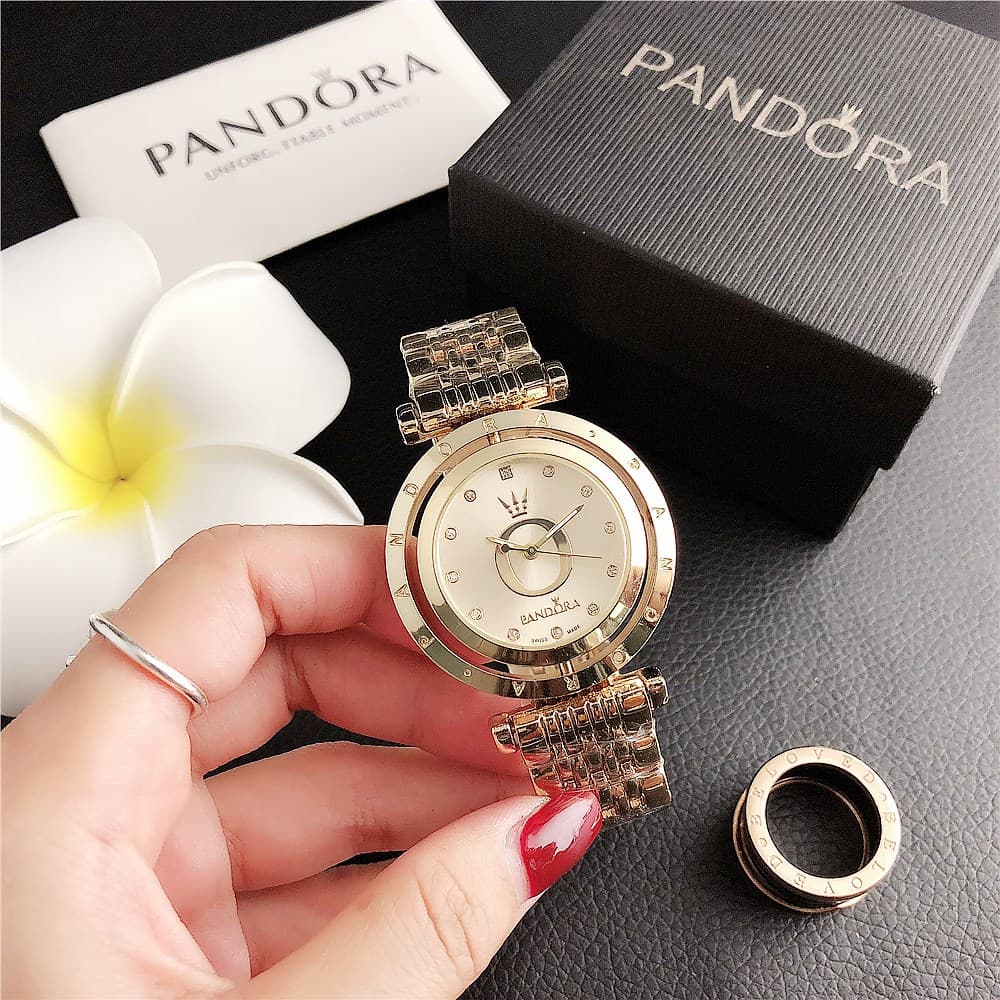 Montre à quartz simple et créative pour femme