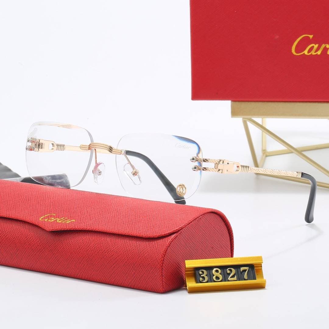 Lunettes de soleil de protection sans cadre, élégantes et tendance