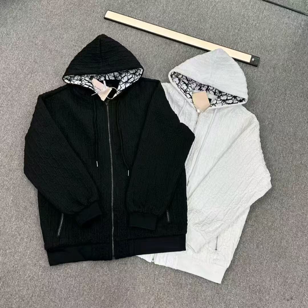 Nouveau cardigan à capuche rembourré épais en patchwork 3D, coupe ample, unisexe, tendance