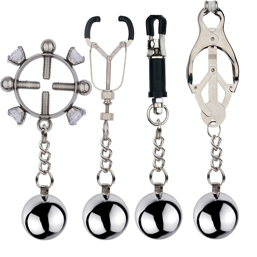 Nipple SM Student Couple Vaginal Pendant Ball Gravity Weight-bearing Sex Toys Erotic Products Clamps For Men And Women