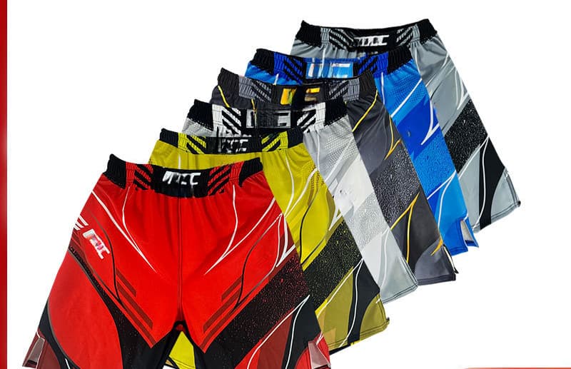 Muay Thai Sanda Training Free Combat Men And Women Mixed Martial Arts Fitness Boxing Shorts Five-Point Pants