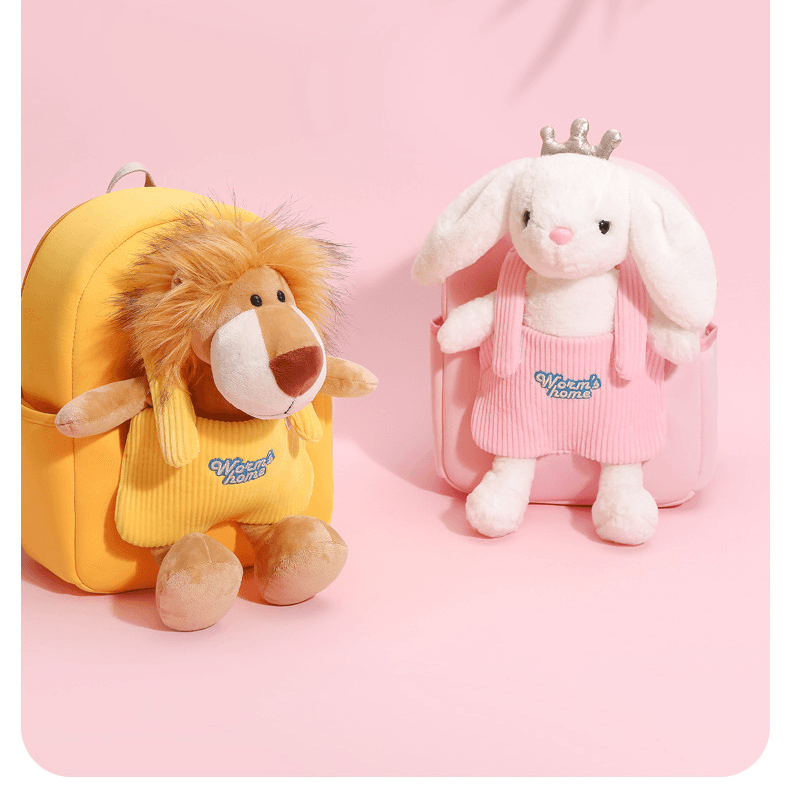 Kindergarten schoolbag children baby outing small backpack 3-year-old girl girl small class cute anti-lost backpack