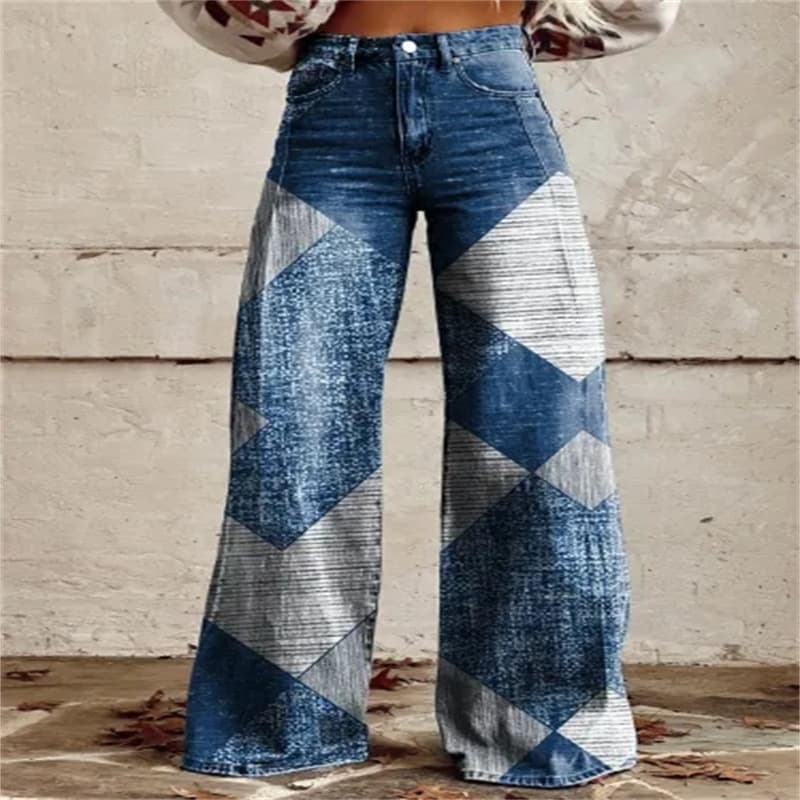 Women's clothing Women's Casual Pants Wide Leg Trousers Long Pants In Stock