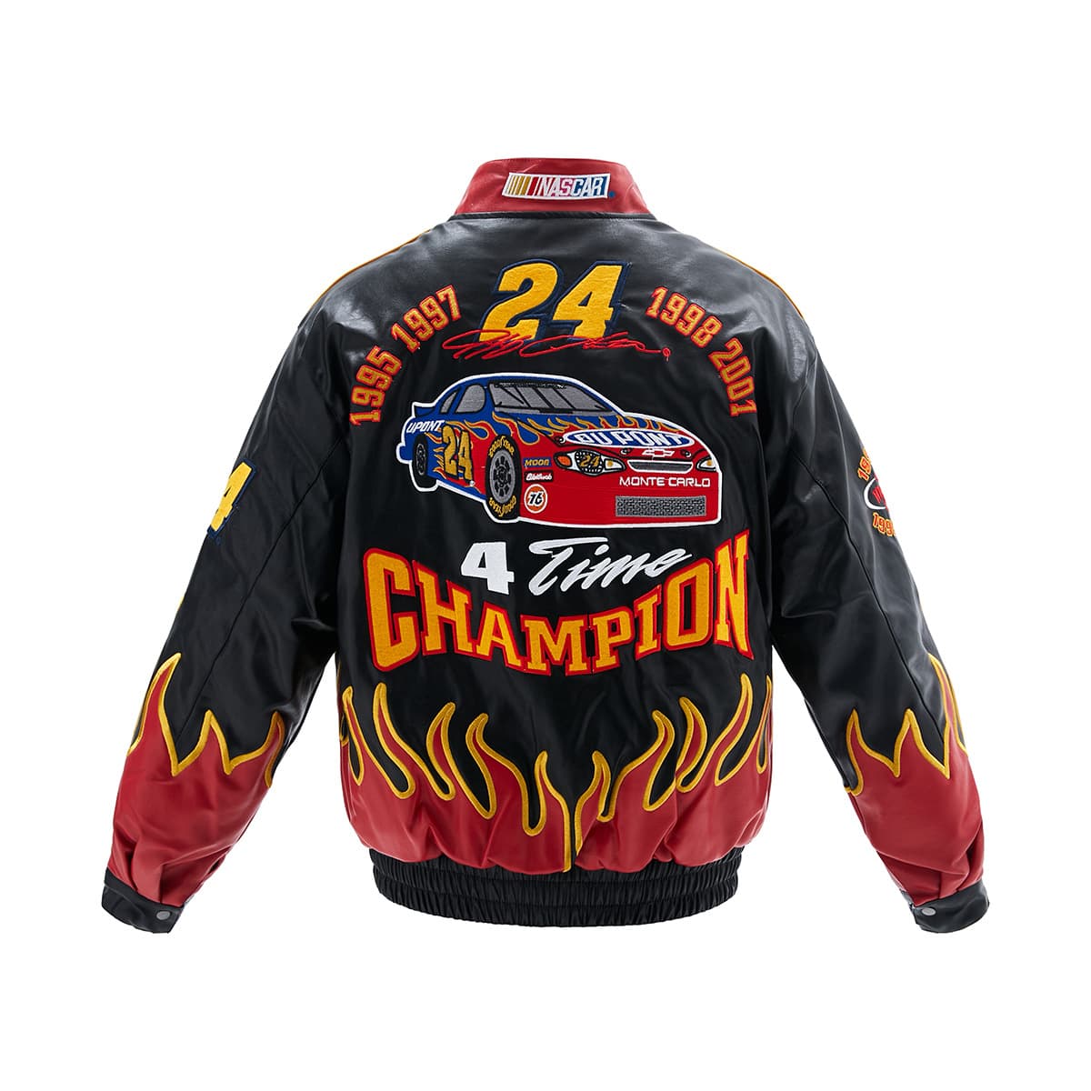 Men's Clothing high street fashion vintage retro letter LOGO racing embroidery unisex motorcycle jacket