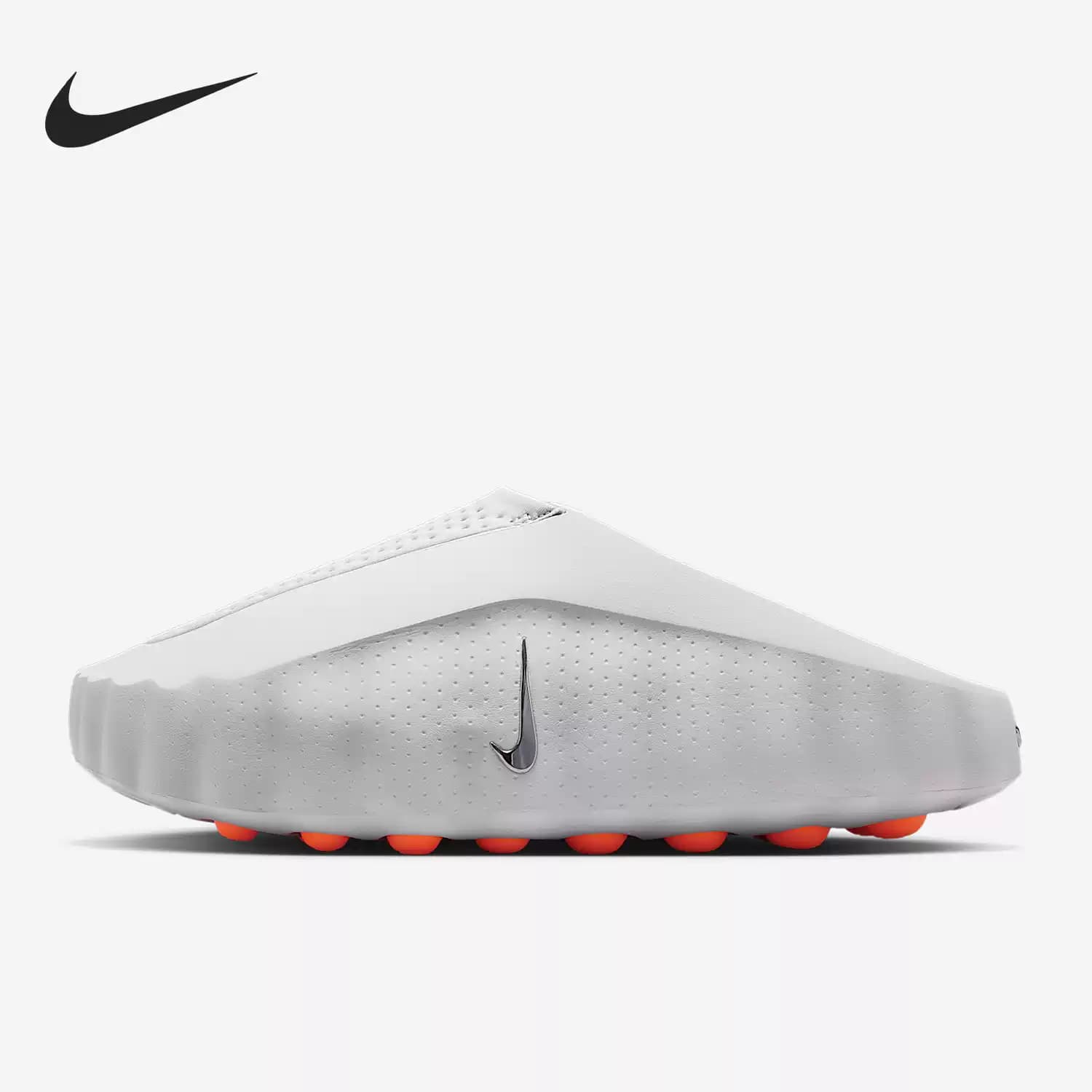 Sandales Nike Mind 001 unisexes pour sports de plein air, gris-blanc