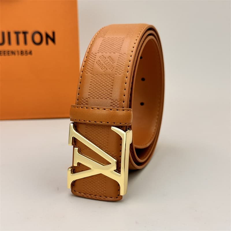 Nouvelle ceinture classique polyvalente pour homme, tendance et colorée, avec boucle à lettres et ceinture à la mode