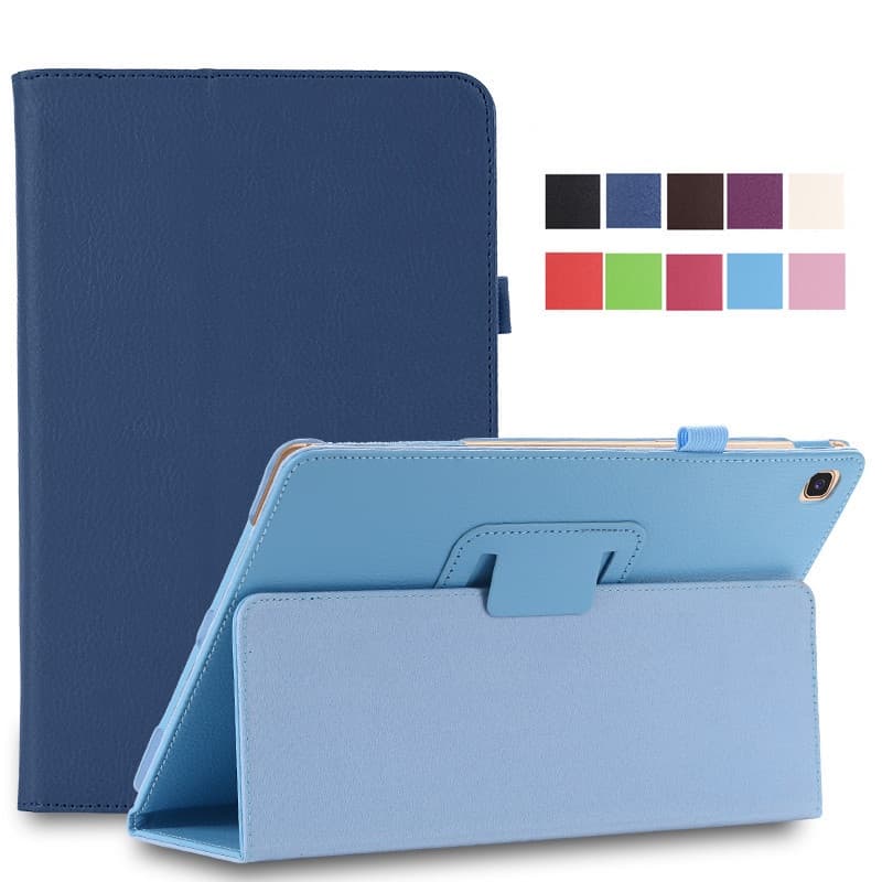 For Samsung Galaxy Tab A7 Lite SM-T225 SM-T220 T220 T225 8.7 Inch Premium Stand Holder Protective Shell Flip Case Cover