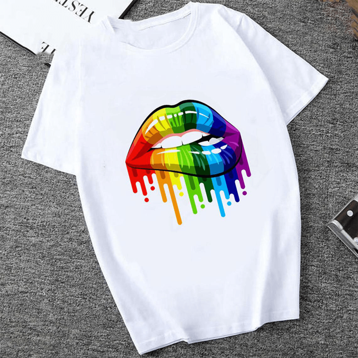 women's printed t-shirt short sleeves