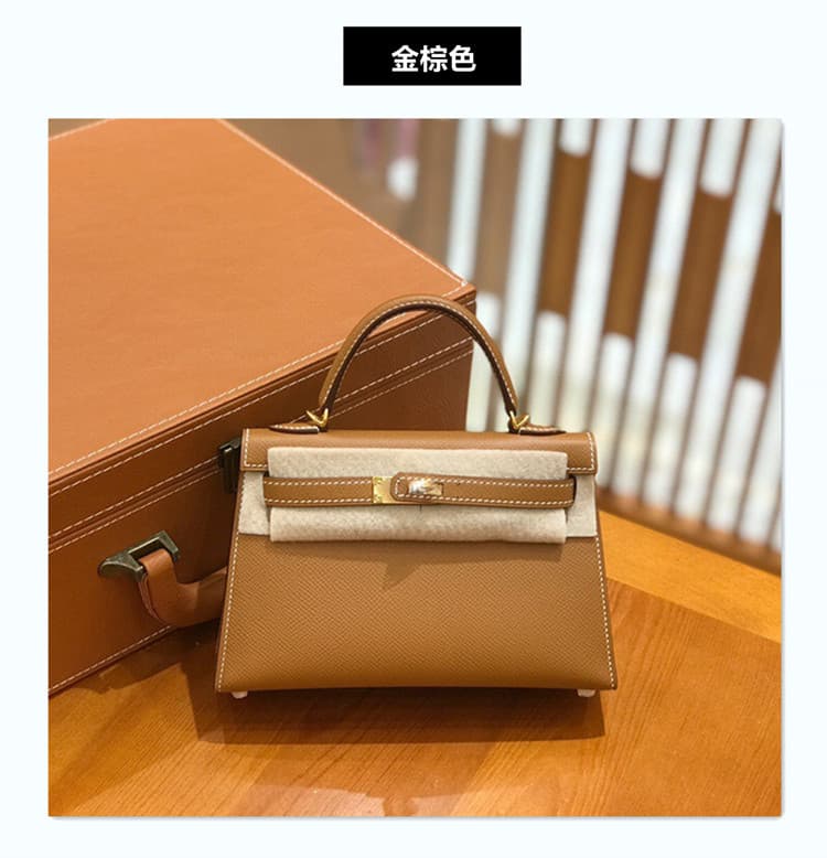 P7 Bubble Green 2023 Nouveau sac Kelly de deuxième génération Printemps et été Sac messager à bandoulière Sac à main en cuir véritable Mini