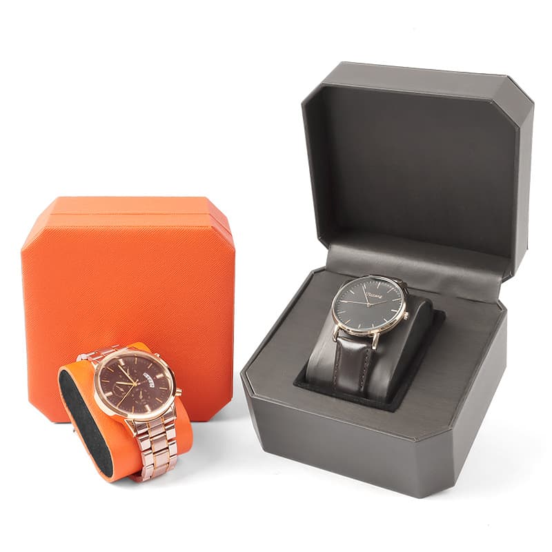 Watch Box Leather Watch Box Pu Leather Watch Packaging Gift Box Green Watch Box Watch Bracelet Storage Portable Watch Box