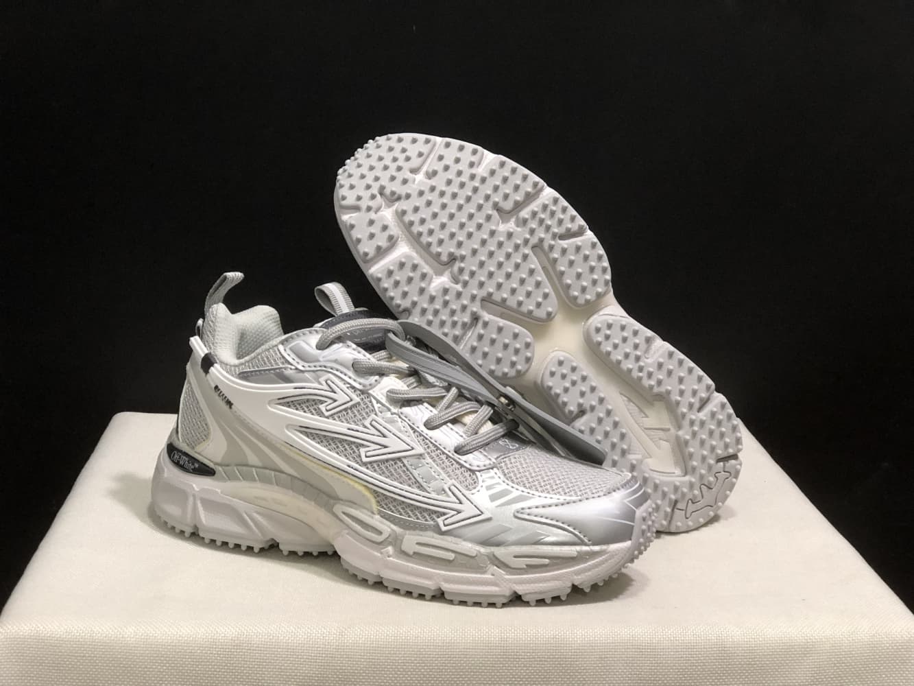 Chaussures de course unisexes Off-White Be Right Back pour adultes, baskets décontractées