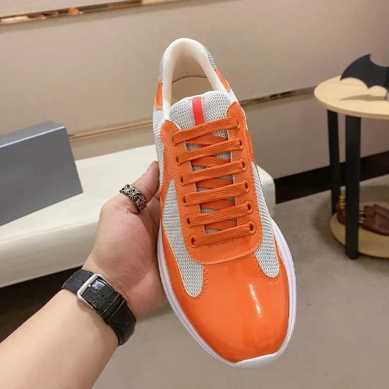 Nouvelles chaussures décontractées, haut de gamme et élégantes, cuir de vachette italien importé, chaussures de sport à la mode et belles dans