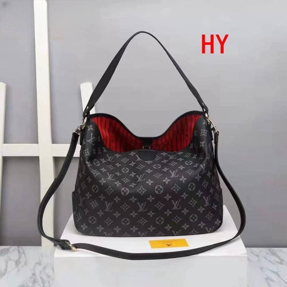Sac à main pour femme en cuir véritable, sac à bandoulière, nouveau sac à main à la mode, motif de lettres à carreaux, fermeture éclair, sac