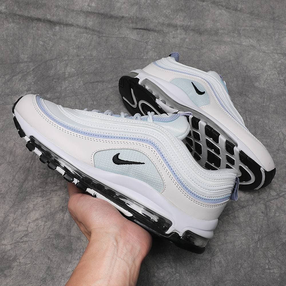 Chaussures Nike Air Max 97 pour homme et femme, triple noir et blanc, Sean Wotherspoon T, baskets d'extérieur, pointures 36-45