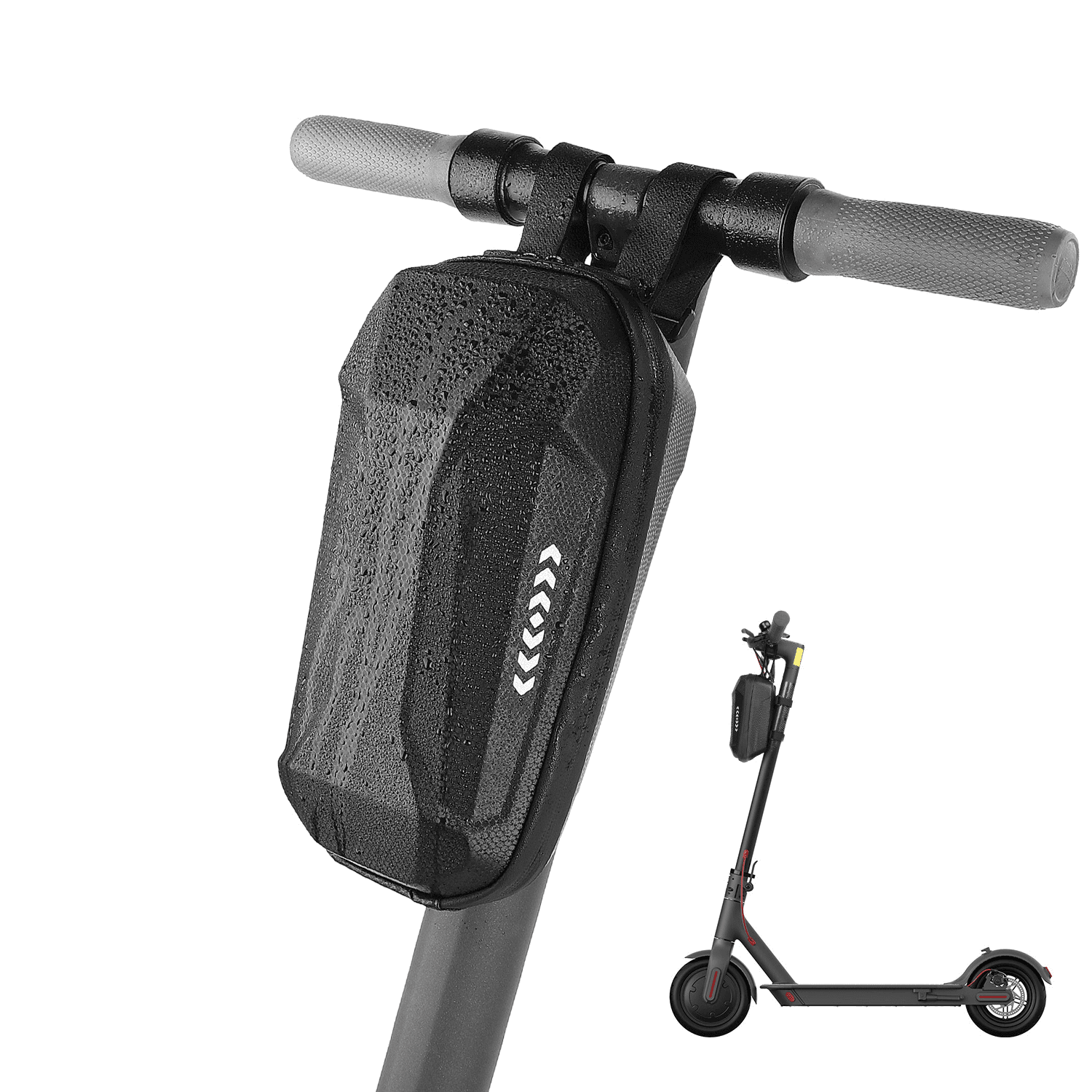 3L fully waterproof hard shell bag EVA waterproof front bag scooter bicycle first bag mountain bike bag quick release hanging bag